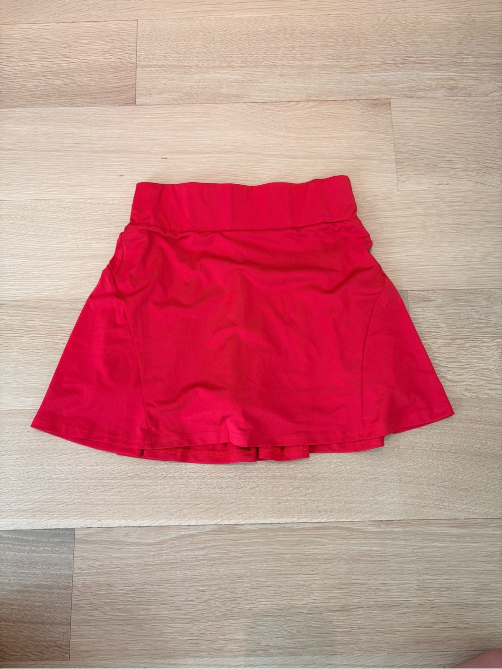 Amazon Red Circle Skater Skirt